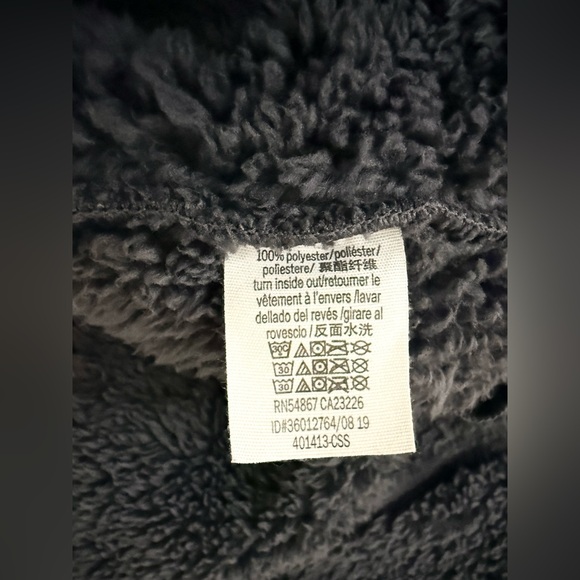 PINK Victoria’s Secret Oversized Faux Sherpa Hooded Cardigan Jacket Size XS/S - Picture 10 of 10